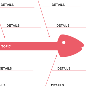 Visgraatdiagram Sjabloon 2