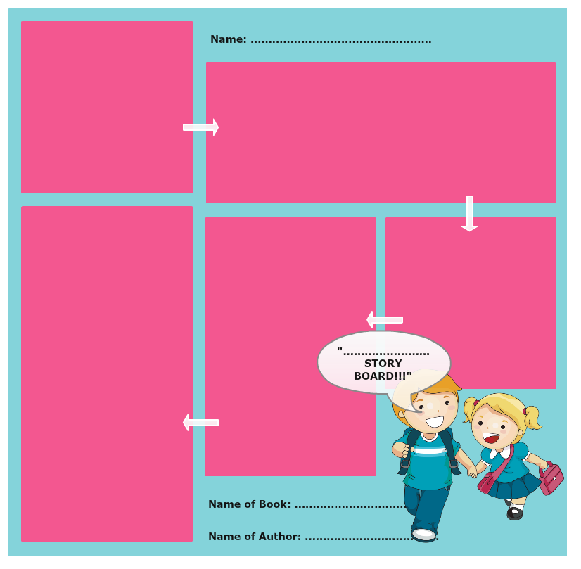 Storyboard Sjabloon 4